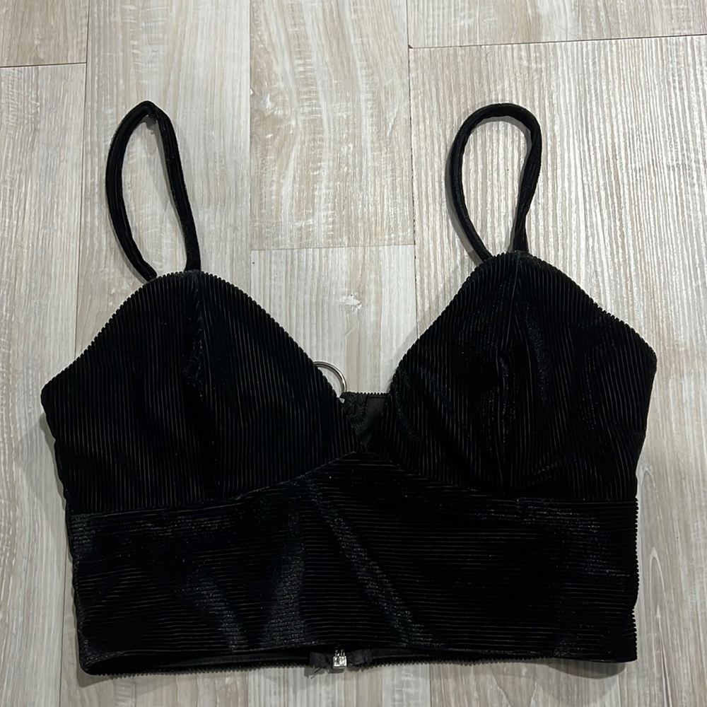 Black Crop Top from Tiger Mist